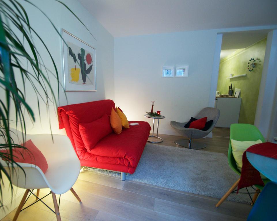 Ferienwohnung Feriendomizil Zum Grauen Wolf Lindau  Exterior foto