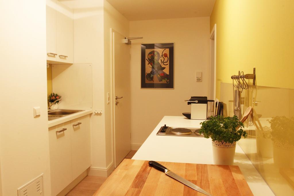 Ferienwohnung Feriendomizil Zum Grauen Wolf Lindau  Exterior foto