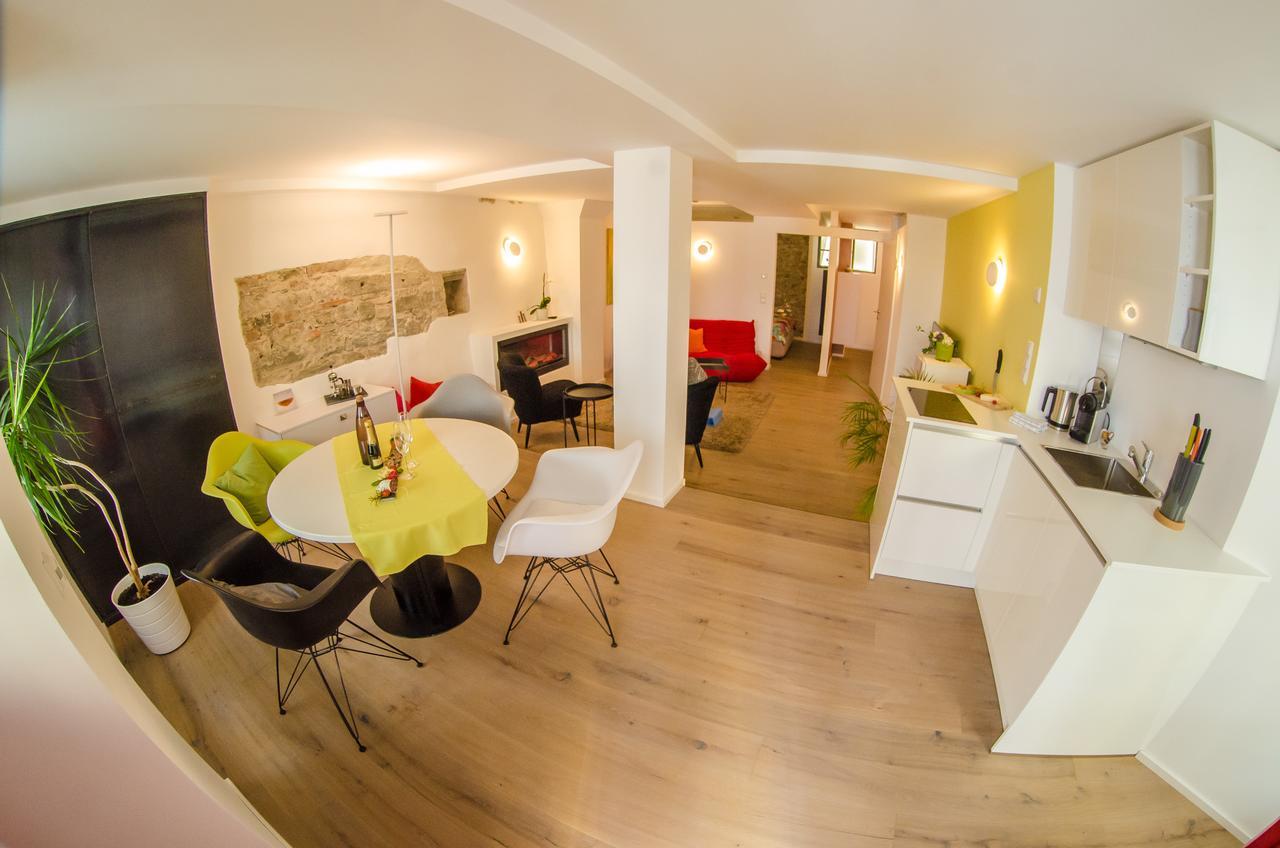 Ferienwohnung Feriendomizil Zum Grauen Wolf Lindau  Exterior foto